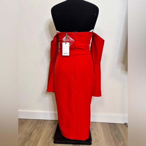 ◾️Bardot Jasmine Split Dress - Picture 4 of 16